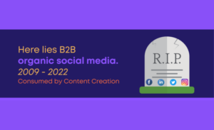 Organic Social Media is Dead!